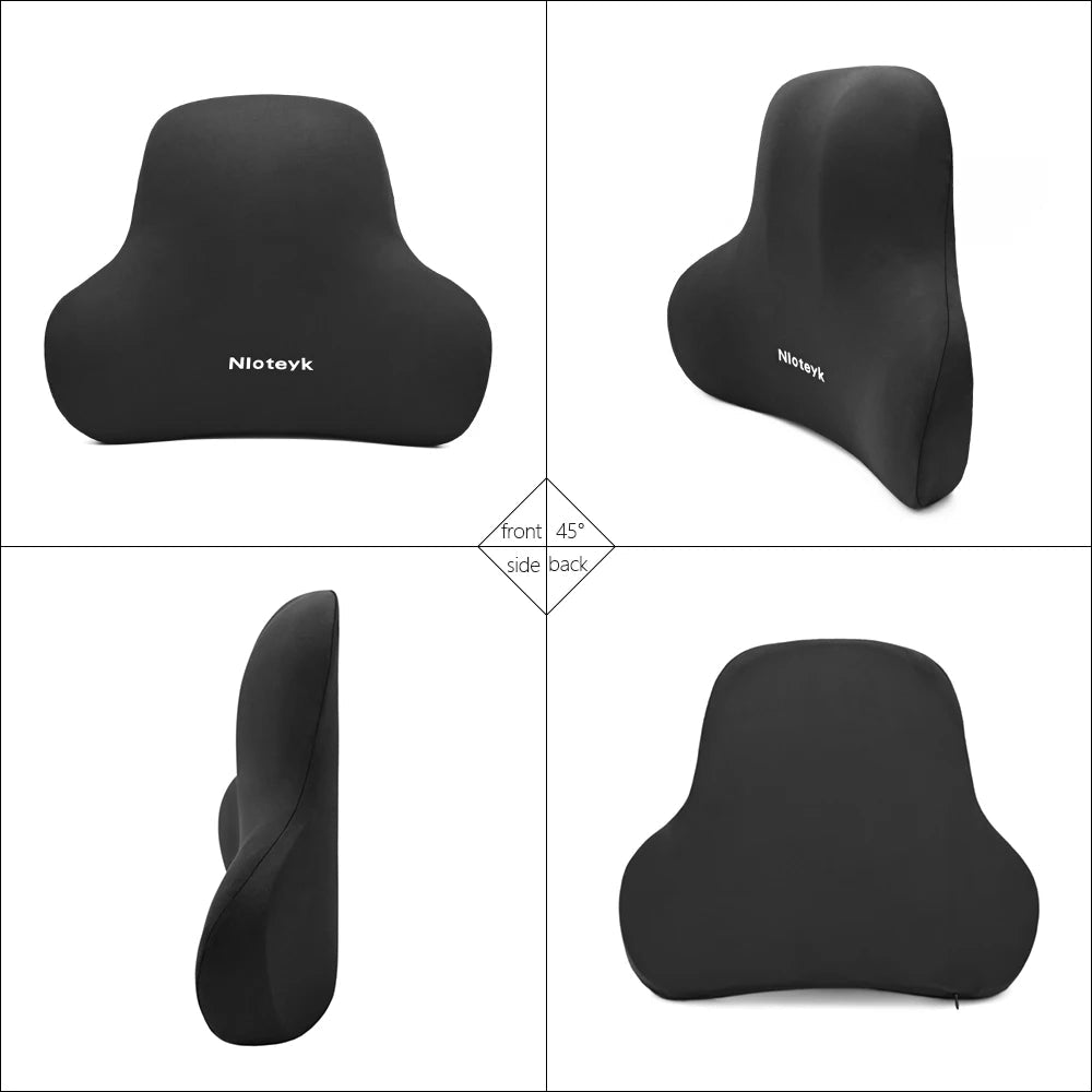 Set de coussins dos & nuque en mousse à mémoire – ErgoComfort™