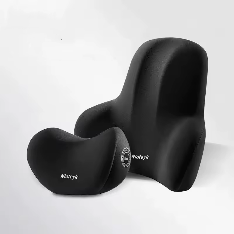 Set de coussins dos & nuque en mousse à mémoire – ErgoComfort™