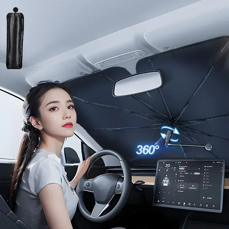 Pare-soleil voiture pliable – Protection UV & chaleur | SunShield™