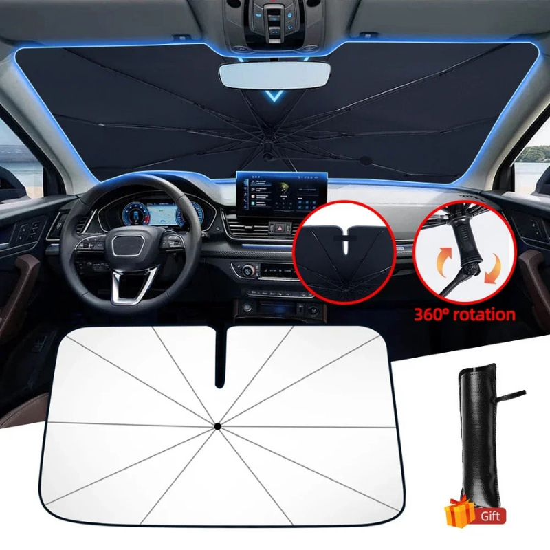 Pare-soleil voiture pliable – Protection UV & chaleur | SunShield™