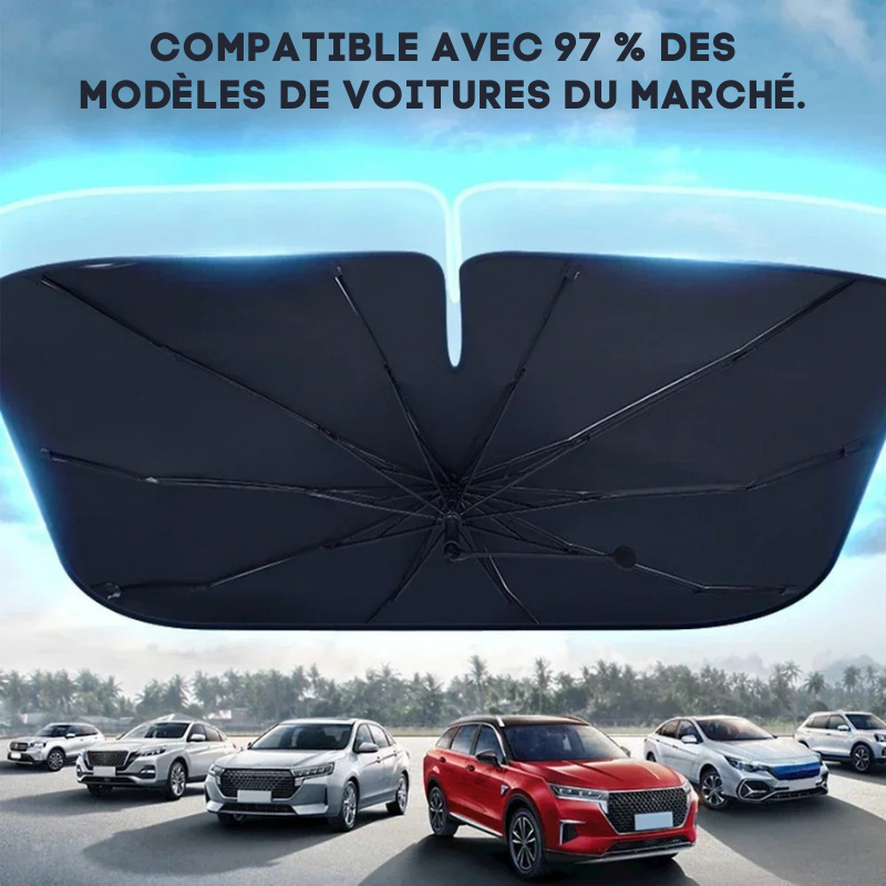 Pare-soleil voiture pliable – Protection UV & chaleur | SunShield™