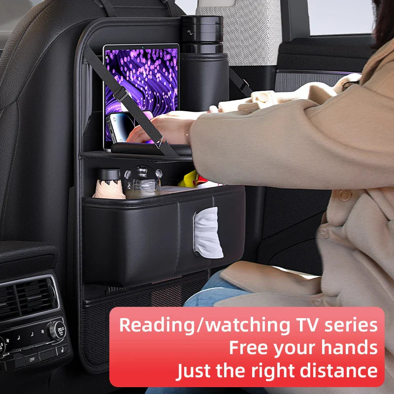 Organisateur dossier siège voiture enfant – Protège et range | Velixo™