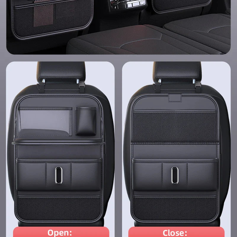 Organisateur dossier siège voiture enfant – Protège et range | Velixo™