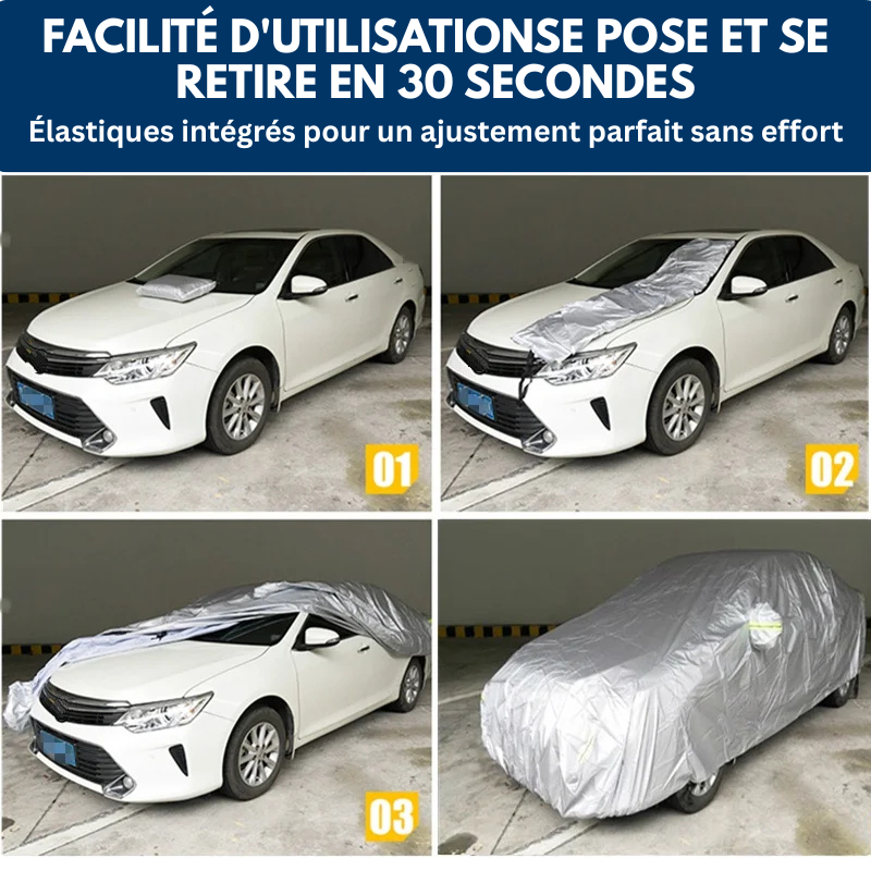 House protection voiture universelle – Protège du soleil, des UV et de la chaleur | CoolCover™