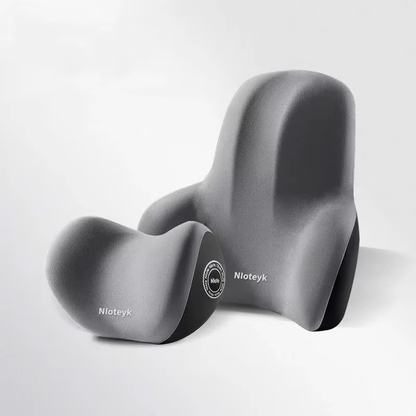 Set de coussins dos & nuque en mousse à mémoire – ErgoComfort™