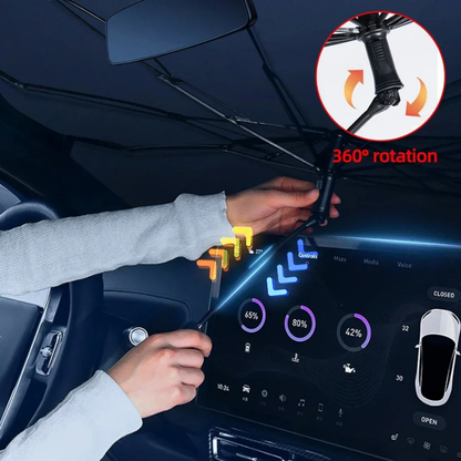 Pare-soleil voiture pliable – Protection UV & chaleur | SunShield™