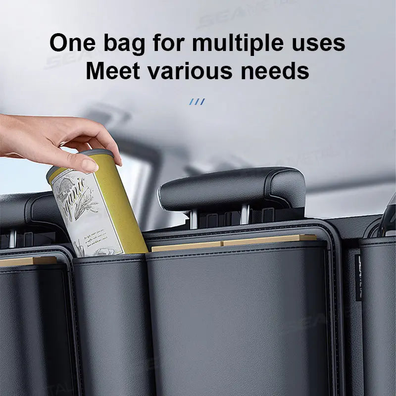 Organisateur de coffre et siège arrière – Grand rangement voiture | Veloryx™