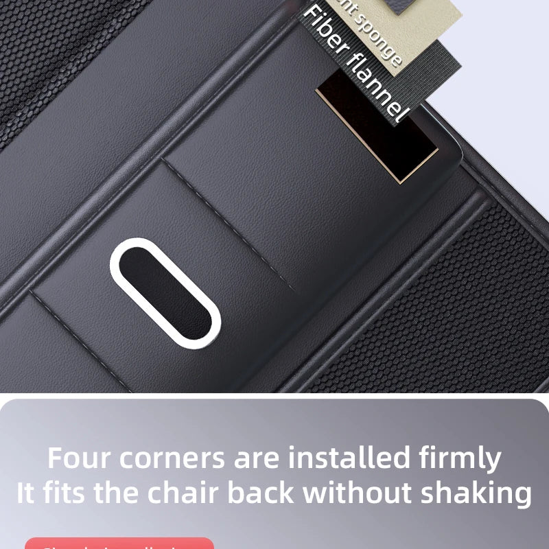 Organisateur dossier siège voiture enfant – Protège et range | Velixo™