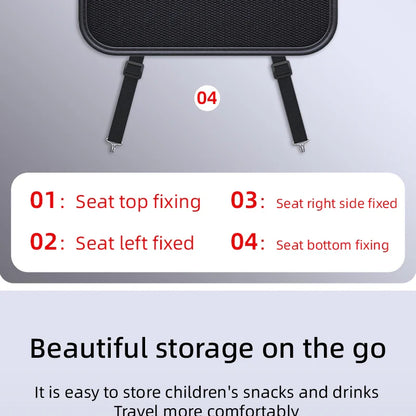 Organisateur dossier siège voiture enfant – Protège et range | Velixo™