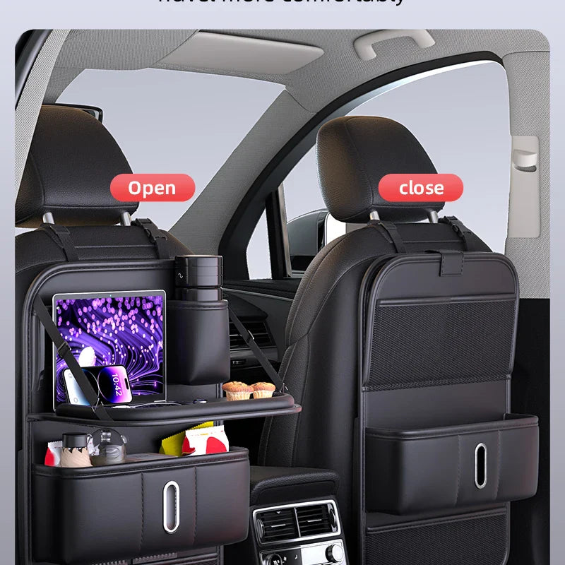 Organisateur dossier siège voiture enfant – Protège et range | Velixo™