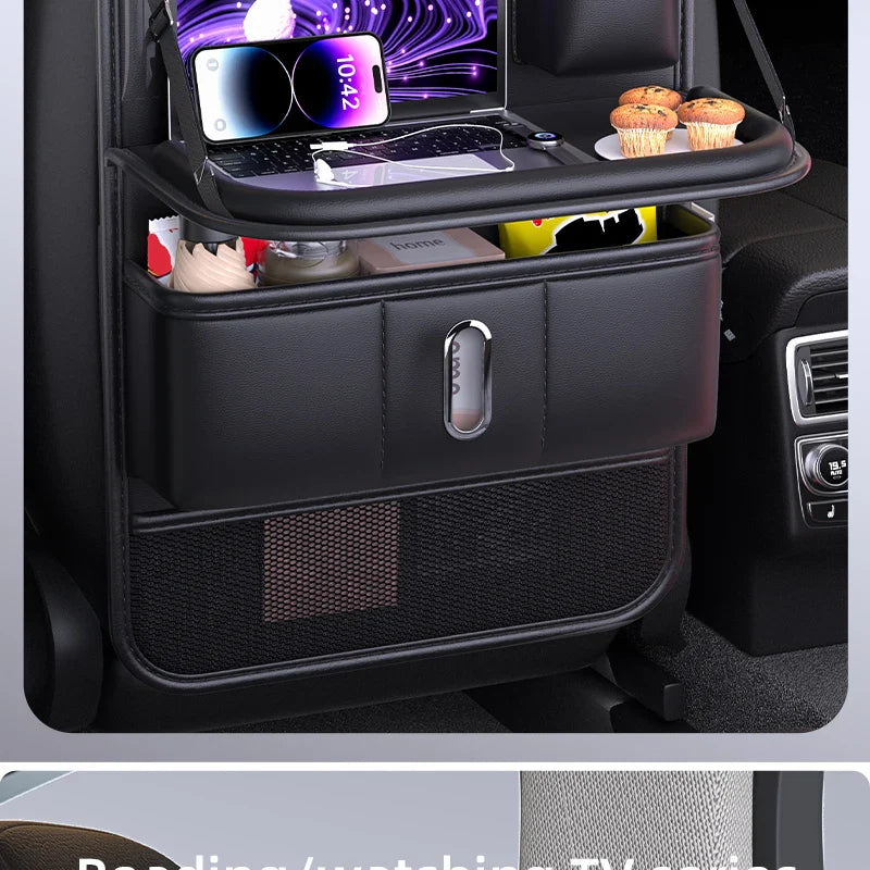 Organisateur dossier siège voiture enfant – Protège et range | Velixo™