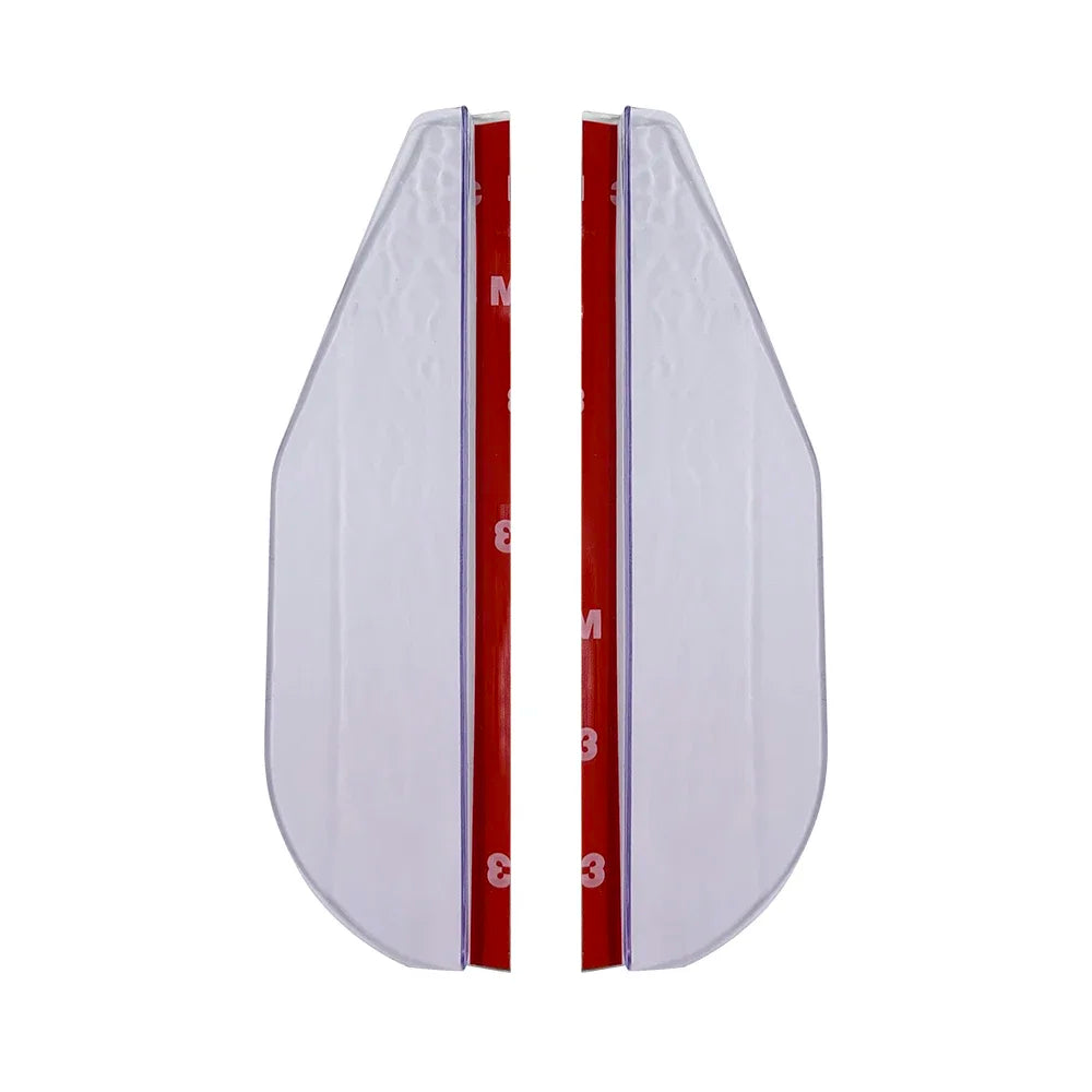 Pare-soleil rétroviseur latéral en fibre de carbone (2 pcs) – Vision claire sous la pluie | Carivio™